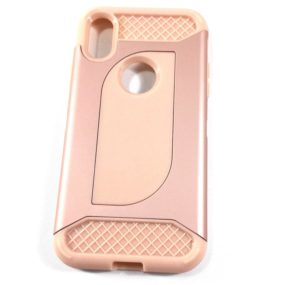 NEW iPhone Xs 1Os X 10 Case Cover Pink Rosegold  Rose Gold